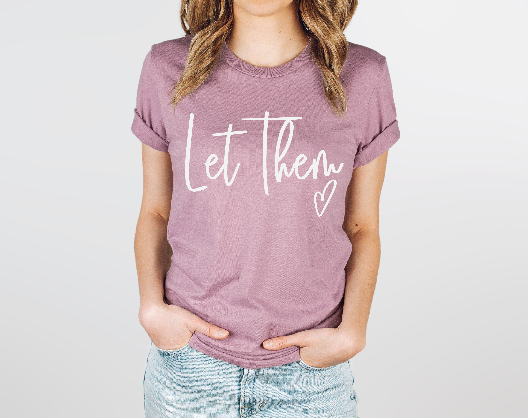 Let Them Love Canvas Tees