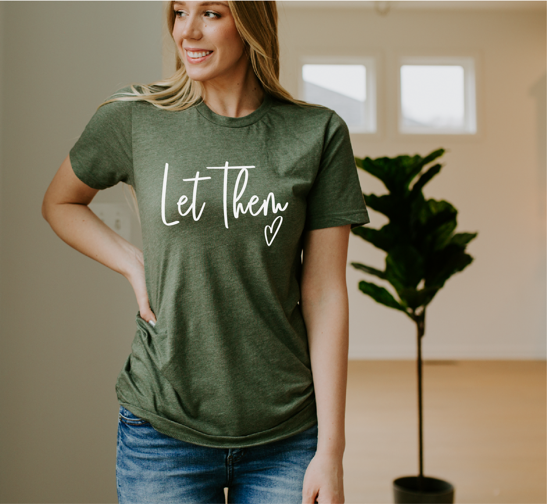 Let Them Love Canvas Tees