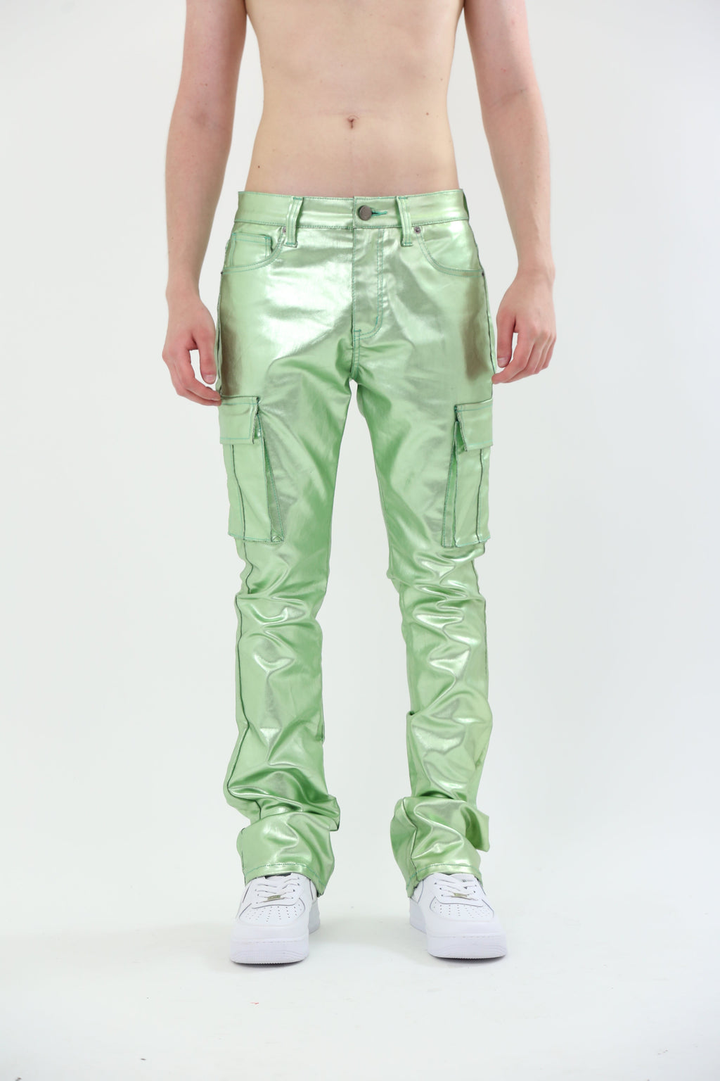 METALLICA DIP STACKED JEANS