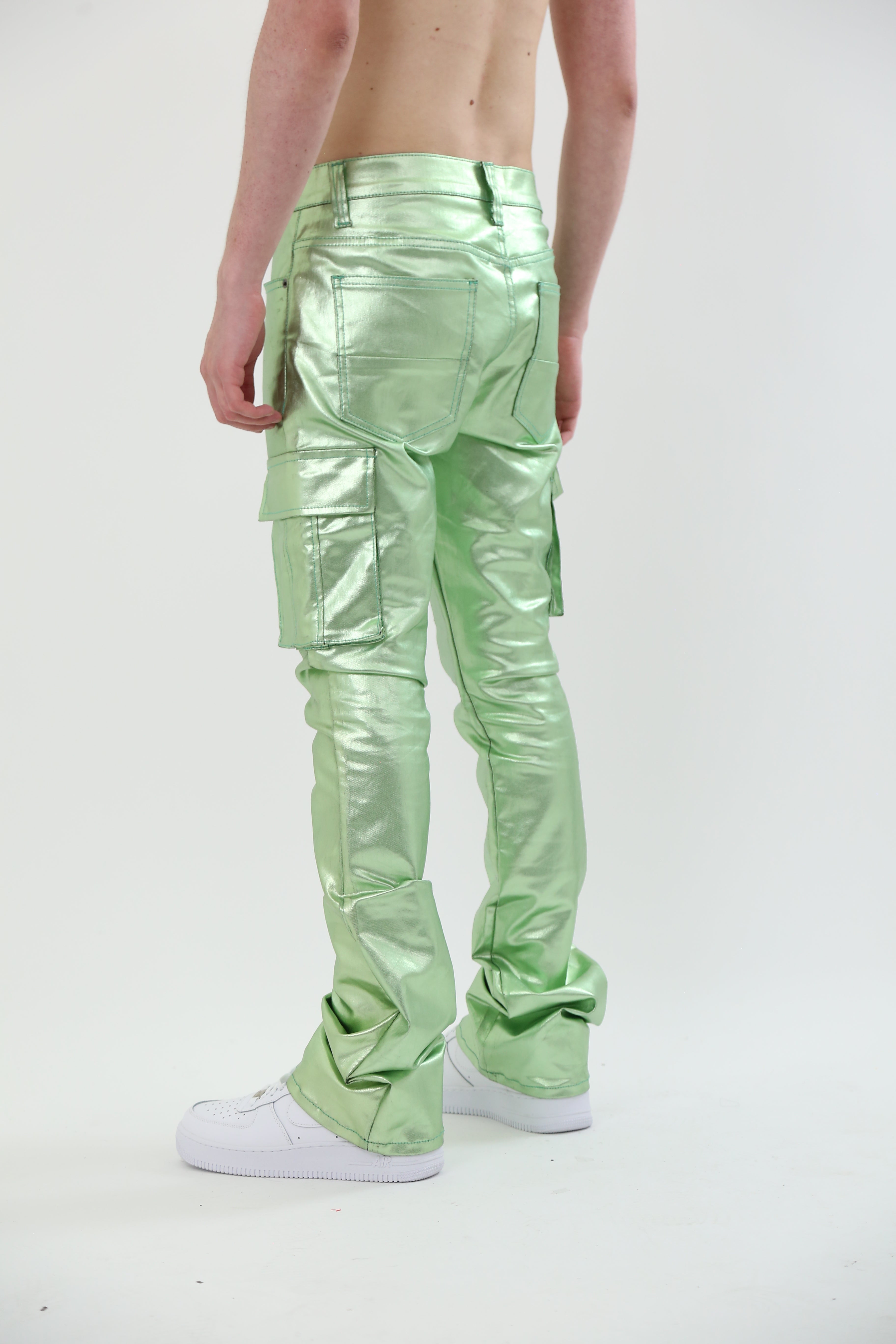 METALLICA DIP STACKED JEANS