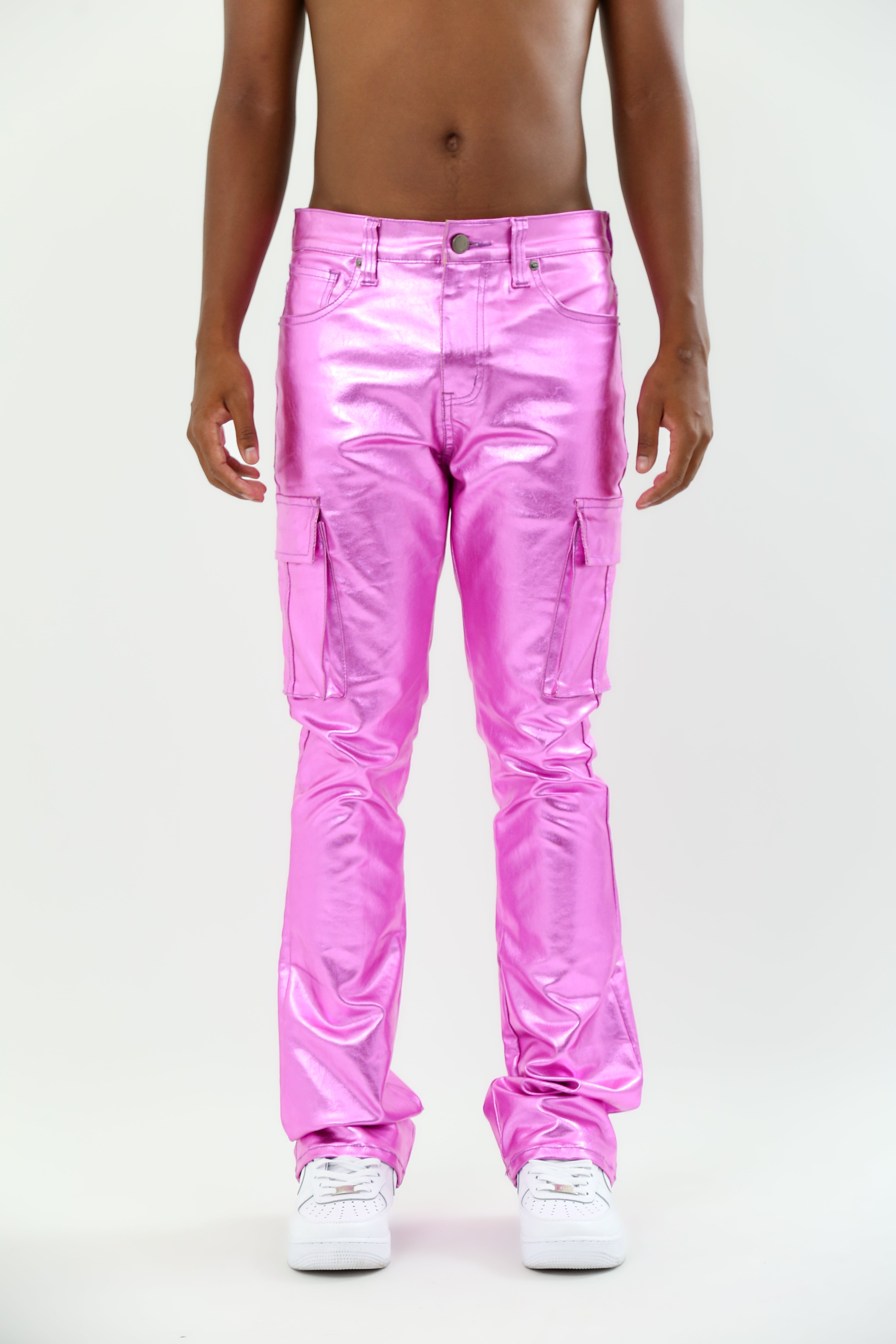 METALLICA DIP STACKED JEANS