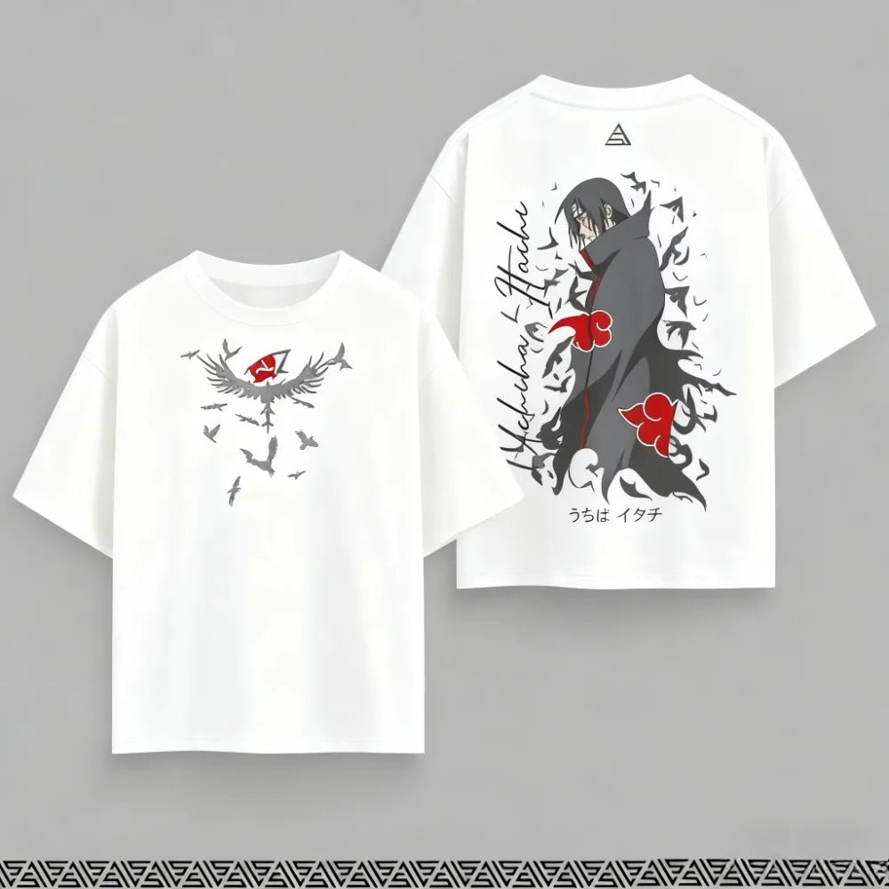 MINISO Naruto Cotton T-shirt: Breathable Family Anime Tee