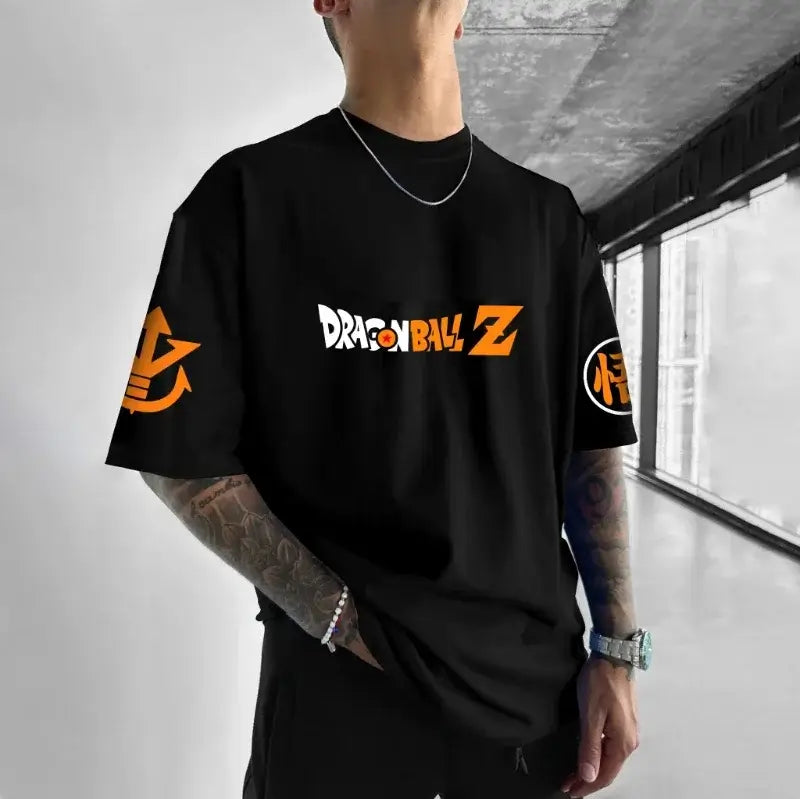 Dragon Ball Goku T-Shirt: Classic Hot Blood Anime Portrait