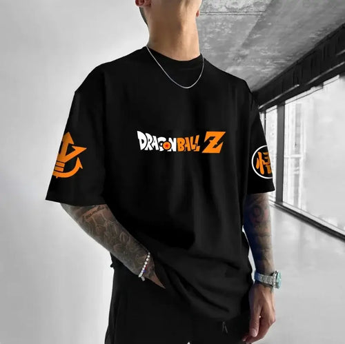 Dragon Ball Goku T-Shirt: Classic Hot Blood Anime Portrait