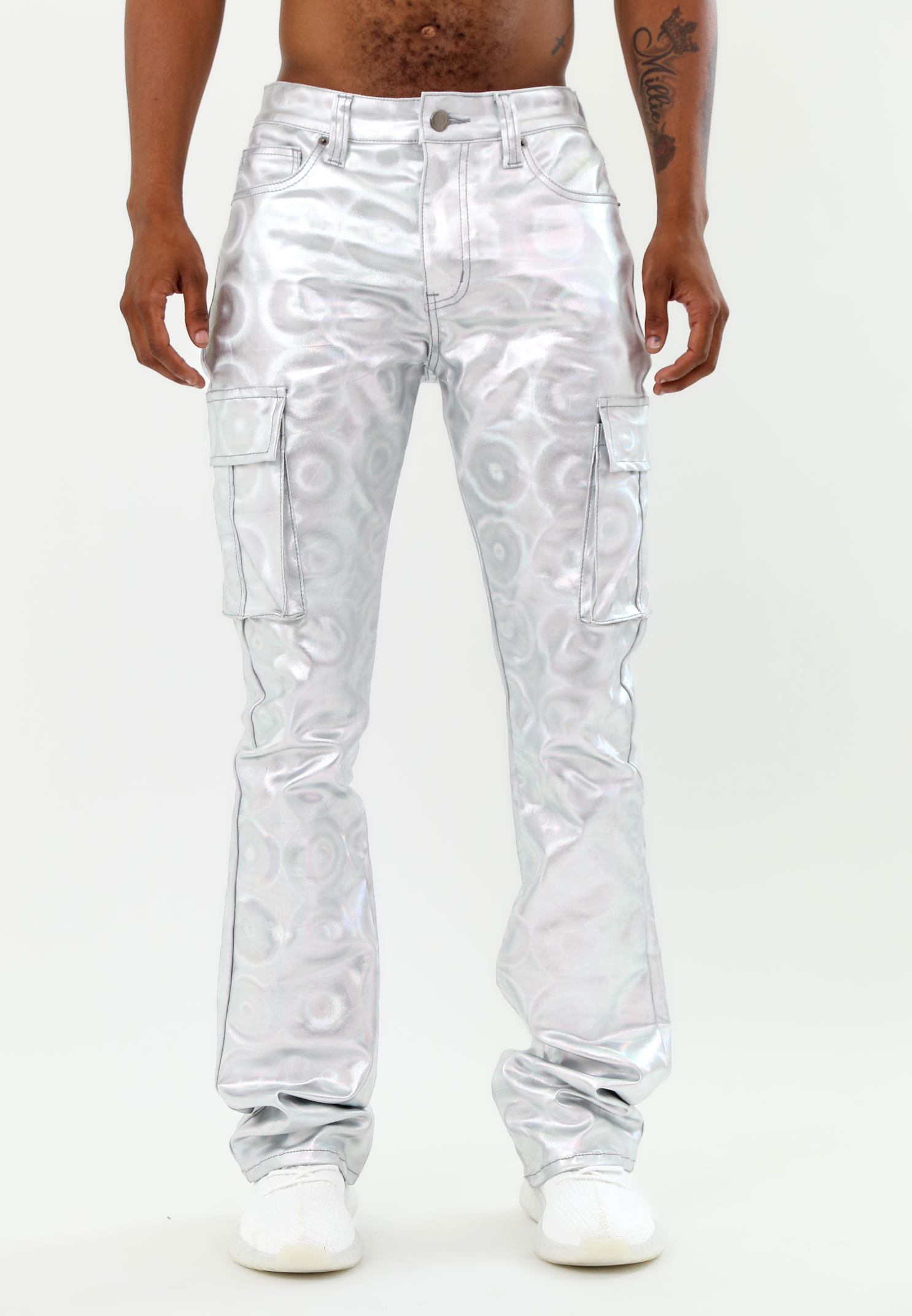 METALLICA DIP STACKED JEANS