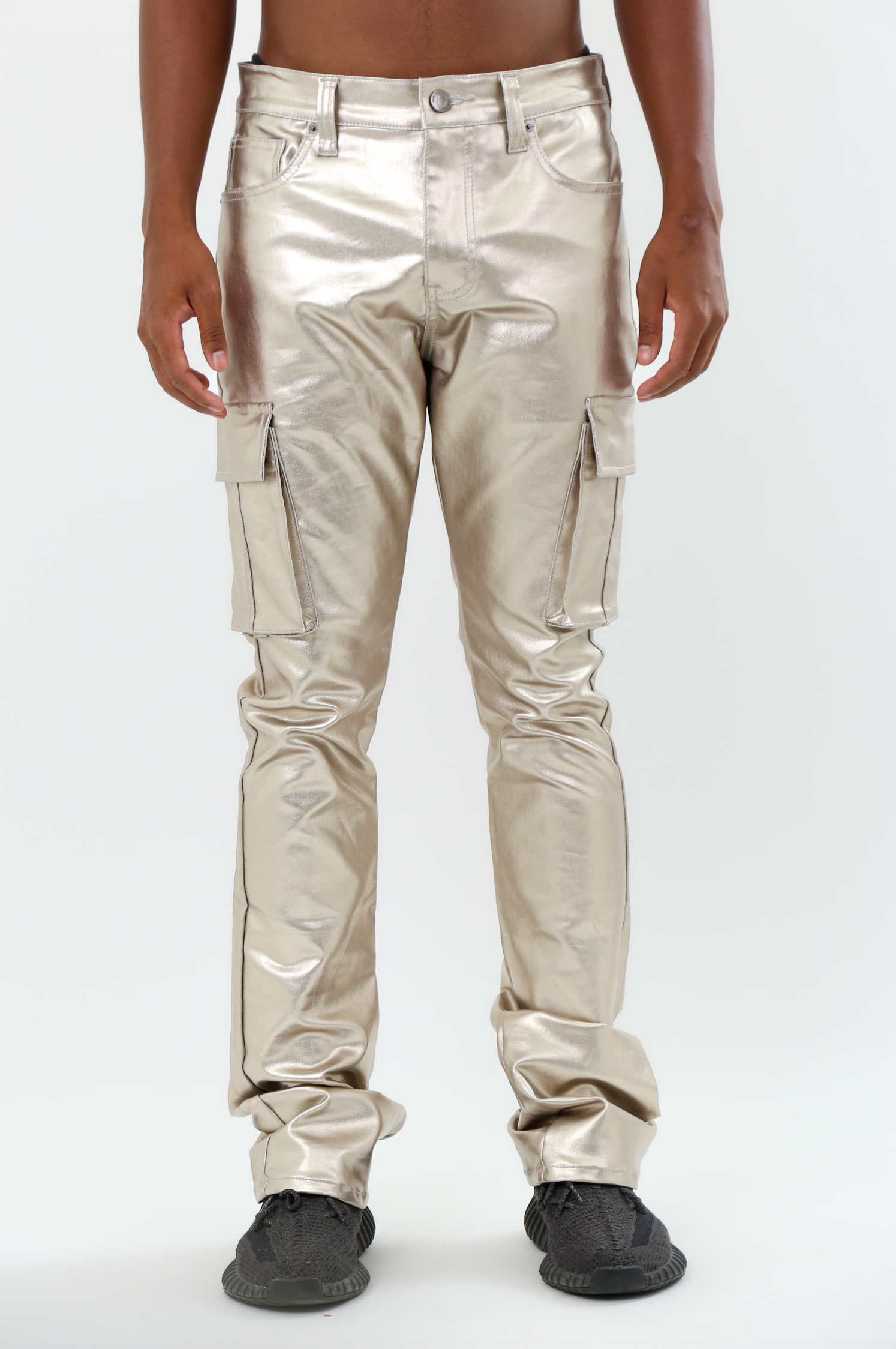 METALLICA DIP STACKED JEANS