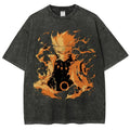 Naruto Washed T-Shirt: Retro 2026 Japanese Cotton Tee