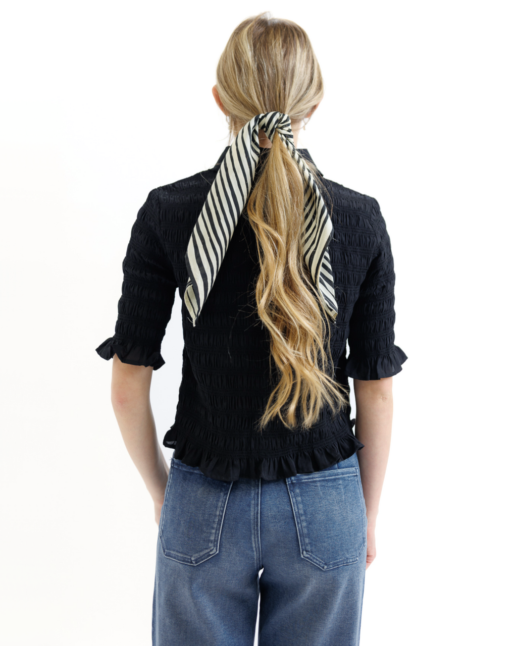 Black Button Down Blouse