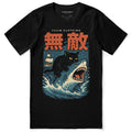 Shark Attack Cat T-Shirt