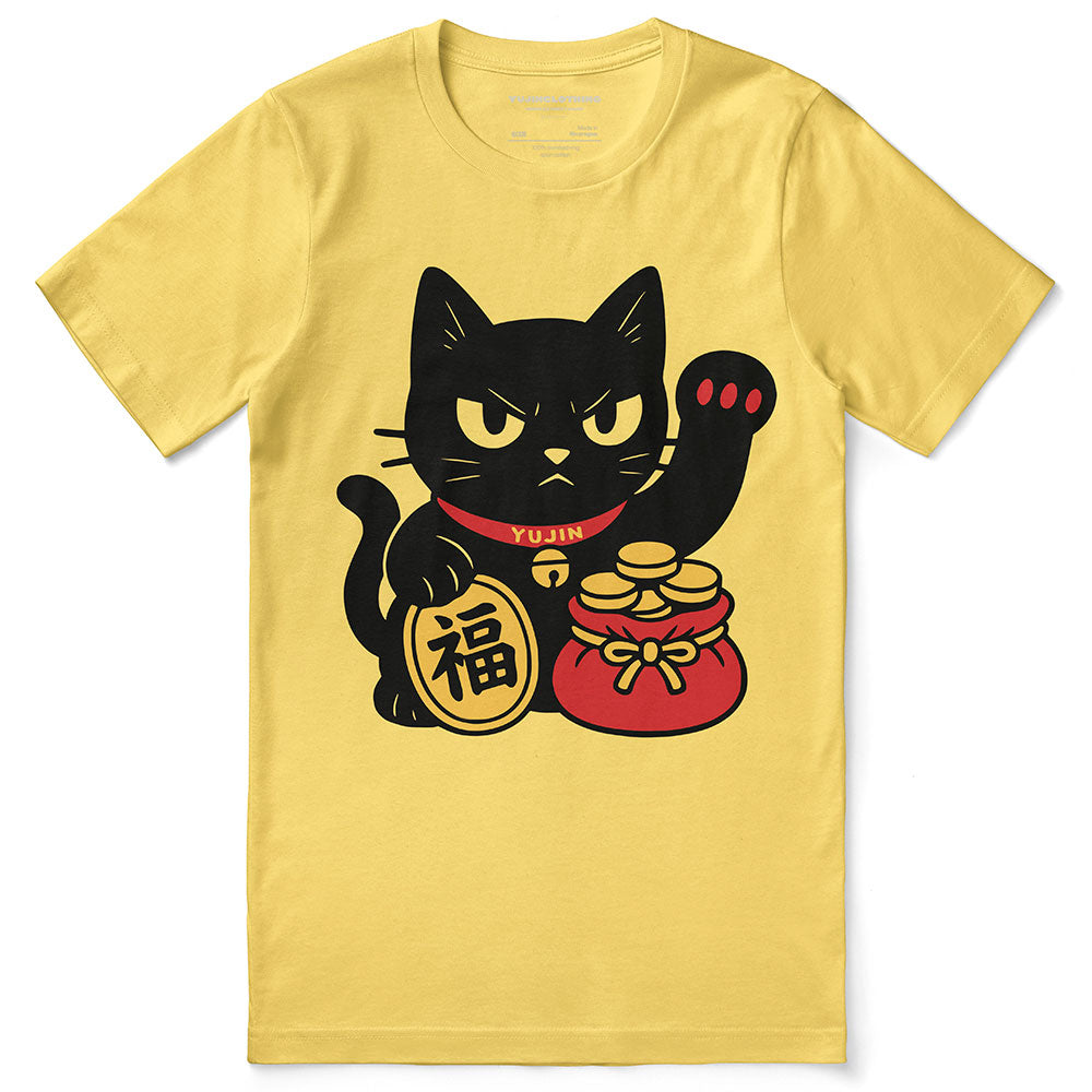 Black Cat Lucky T-Shirt